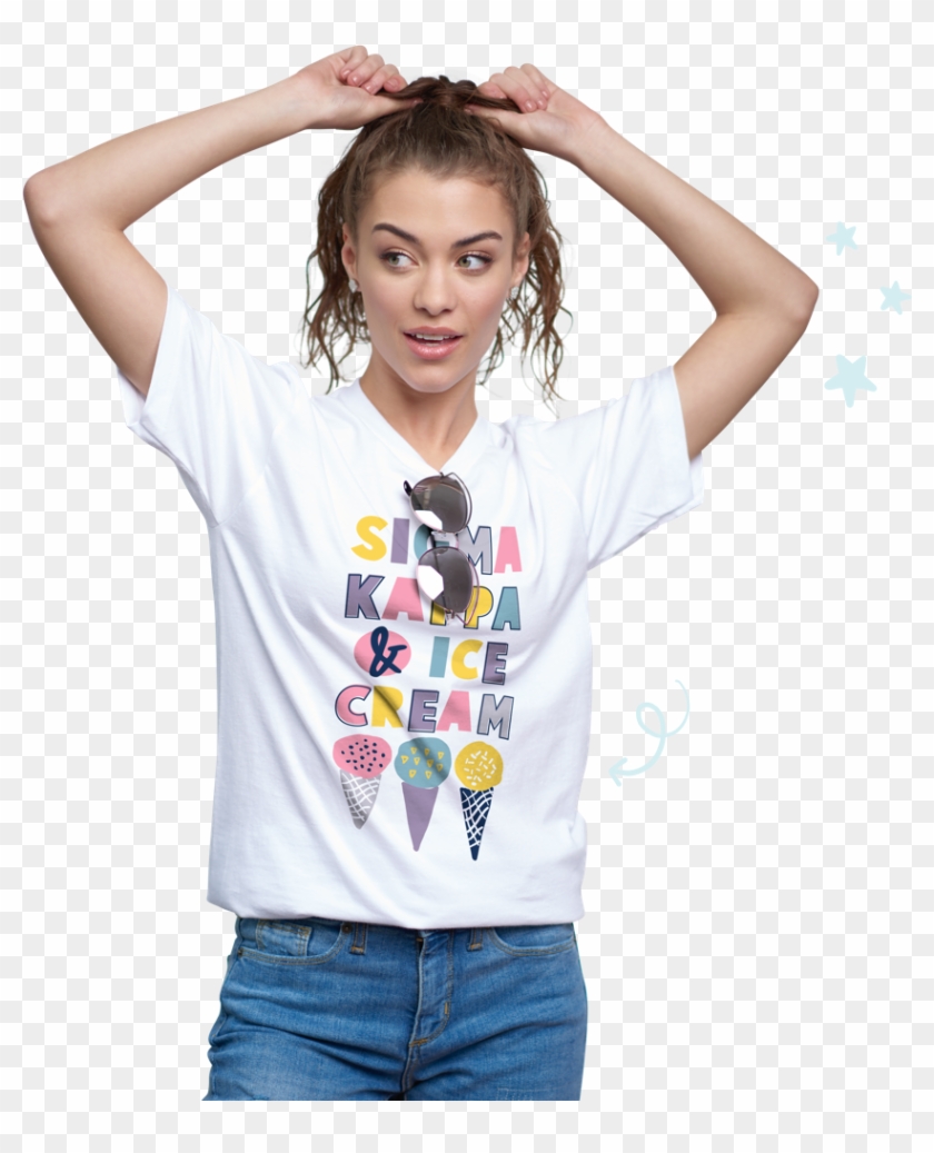 Check Out Our Lookbook - Girl Clipart