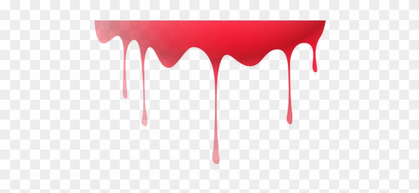 Blood Drip Wide Clipart #1215691
