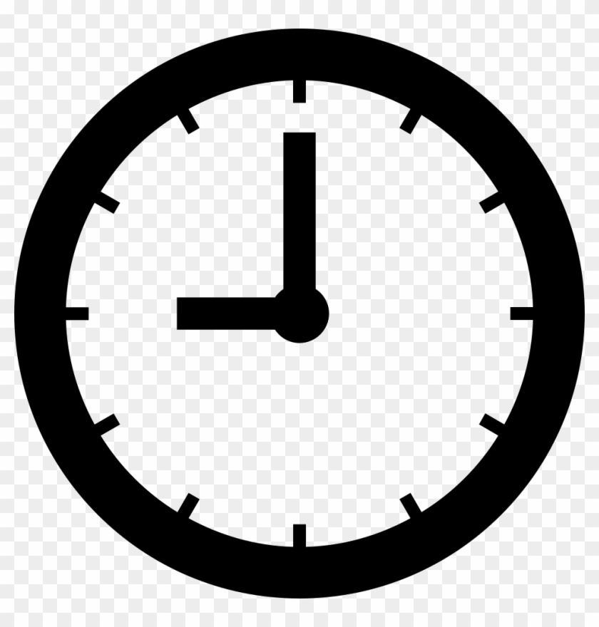 Png File - Clock Icon Clipart #1215751