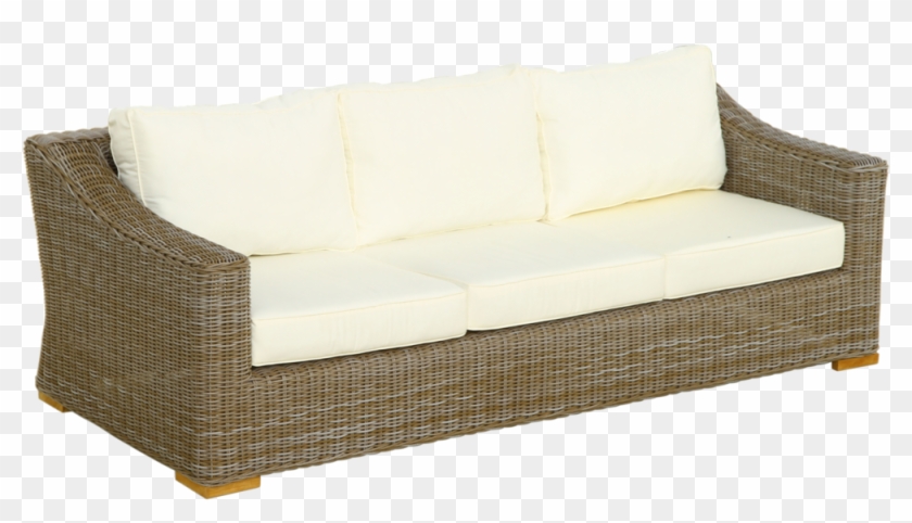 Monaco 3 Seat Sofa - 3 Seater Cane Sofa Clipart #1216191