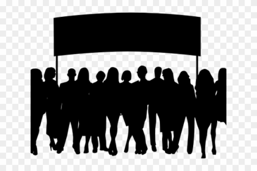 Crowd Clipart Public Domain - Women And Child Abuse - Png Download #1216346