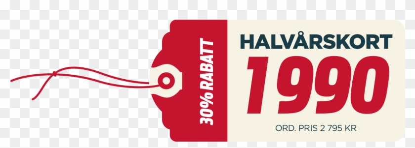 Pricetag-halvarskort - Graphic Design Clipart #1216468
