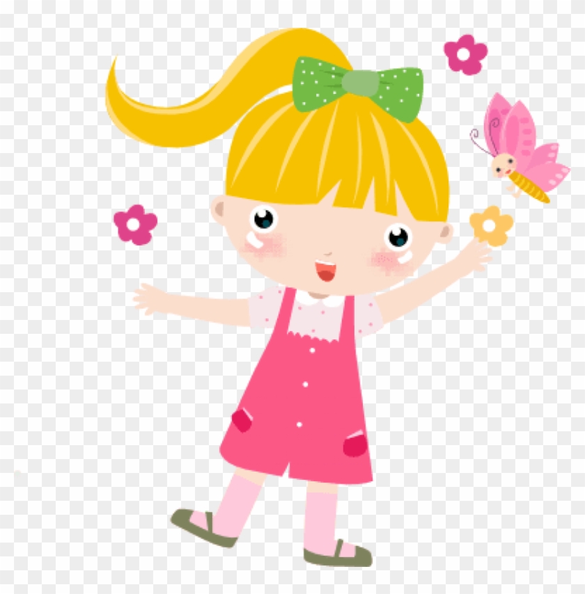 Free Png Download Kids Painting Clipart Png Png Images - Short Hair Girl Cartoon Transparent Png #1216567