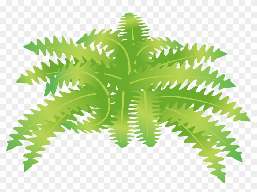 Green Lush Zigzag Leaves Transprent Png Free - Bosch Multi Material Saw Blades Clipart #1216570