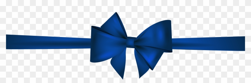 Clip Art Blue Ribbon Bow Png Transparent Png
