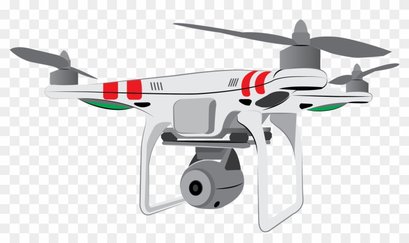 Drone Png Free Download - Drone Imagem Png Clipart #1217606