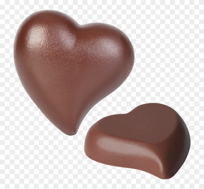 Heart Chocolate Png Background Image - Heart Chocolate Transparent Background Clipart #1217967