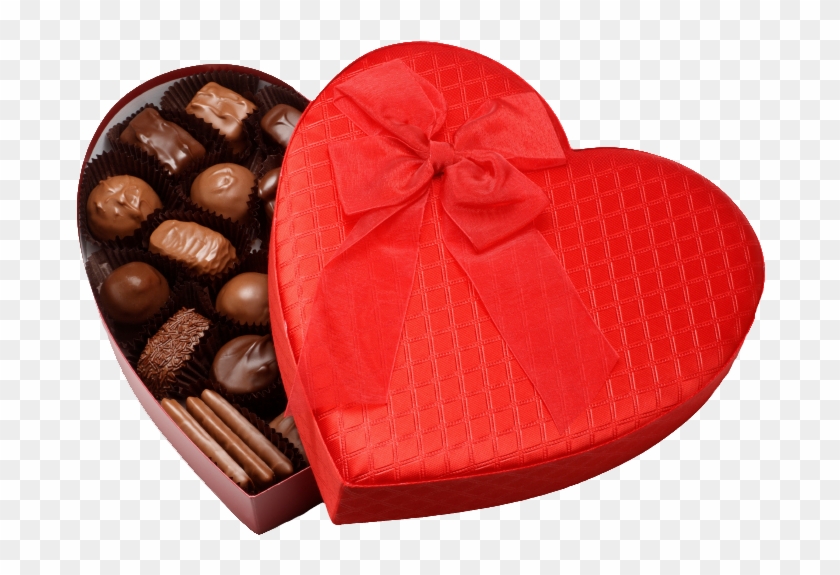 810 X 593 3 - Valentines Day Box Of Chocolates Clipart