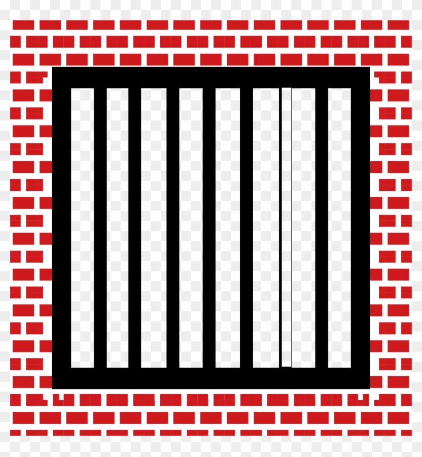 Clipart Jail Bars Bfa Id - Jail Cell Bars Drawing - Png Download