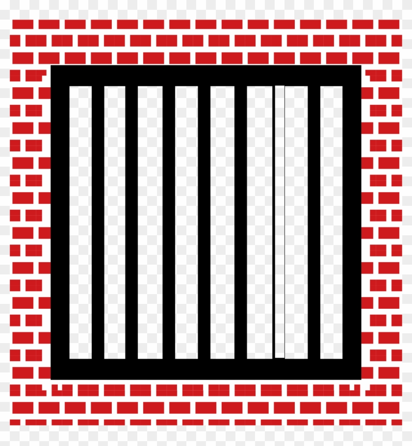 Clipart Jail Bars Bfa Id - Jail Cell Bars Drawing - Png Download #1218621