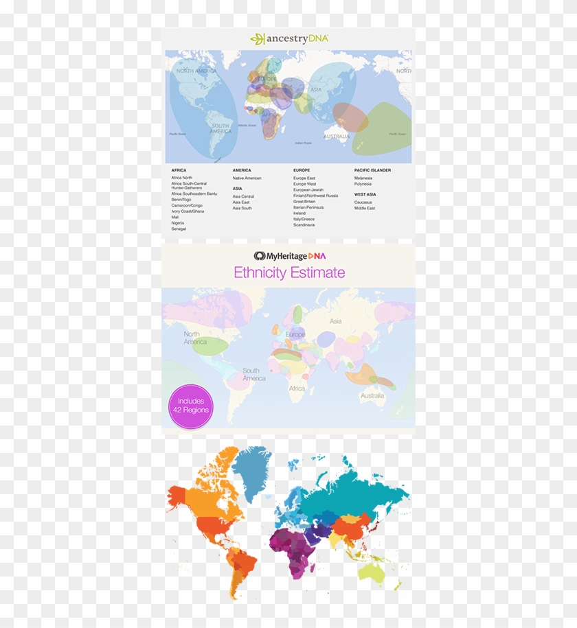 Dividing Lines - World Map Clipart