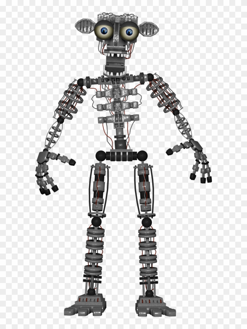 Fnaf 2 Endoskeleton Full Body Clipart #1219568