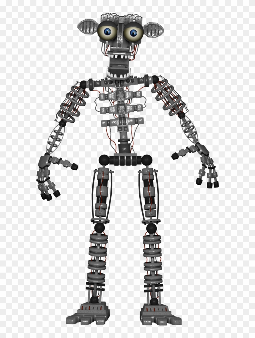 Fnaf 2 Endoskeleton Full Body Clipart