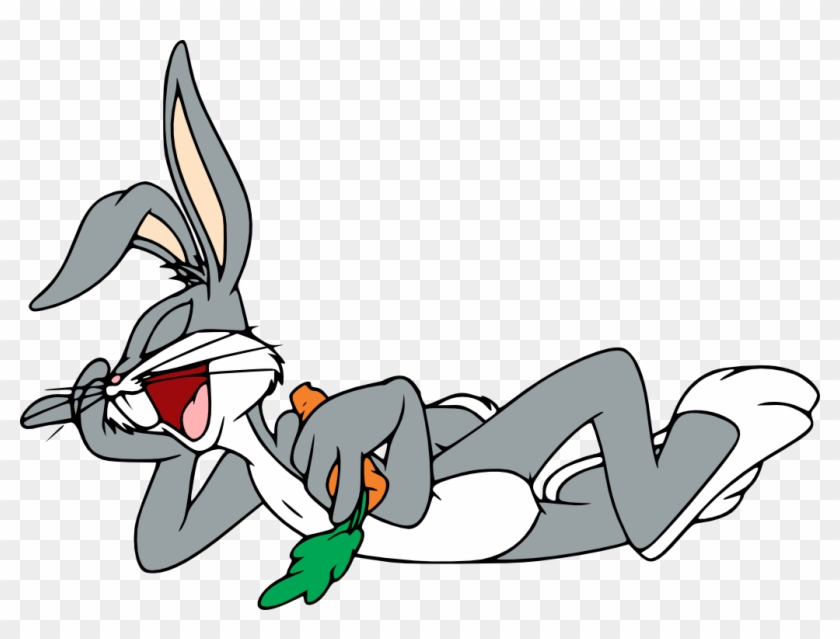 1029 X 734 7 - Bugs Bunny Sleeping Cartoon Clipart