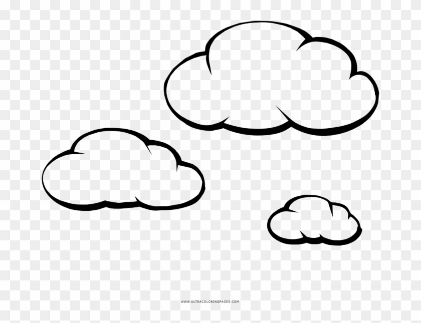 Nuvole Disegno Png - Nubes Para Colorear Clipart #1219643