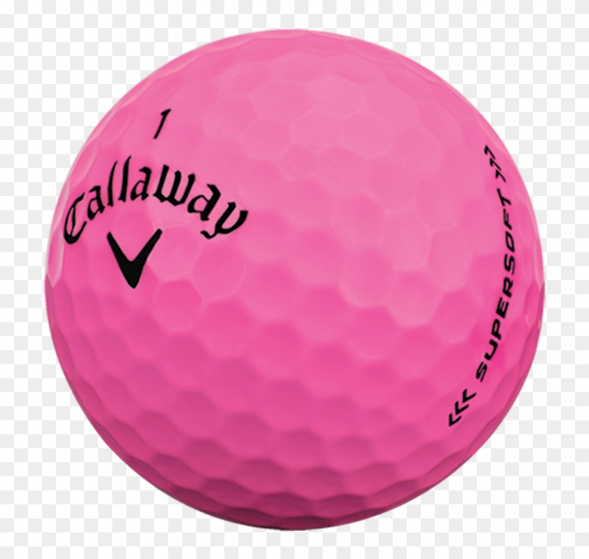 Balls 2017 Supersoft Pink Tech - Callaway Golf Clipart #1219714
