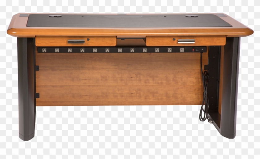 Computer Desk Download Png Image - Computer Table Png Clipart #1219961