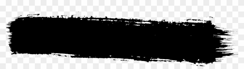 Free Download - Transparent Black Brush Stroke Clipart #1220207