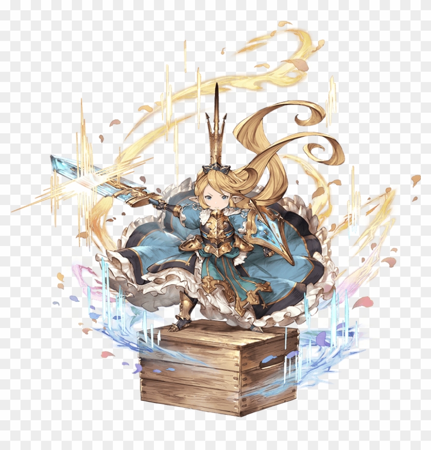[tiny Holy Knight] Charlotta - Charlotta Granblue Fantasy Clipart