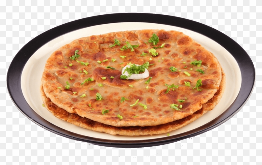 Paratha With Plate , Png Download Clipart #1220404