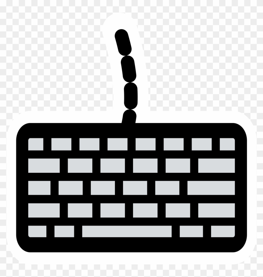 This Free Icons Png Design Of Primary Keyboard Clipart #1220595
