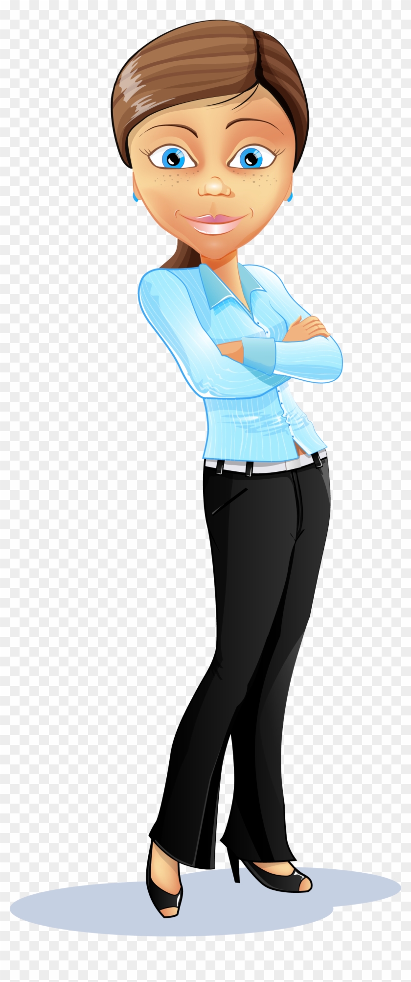1448 X 3387 14 - Women Cartoon Vector Png Clipart #1220596