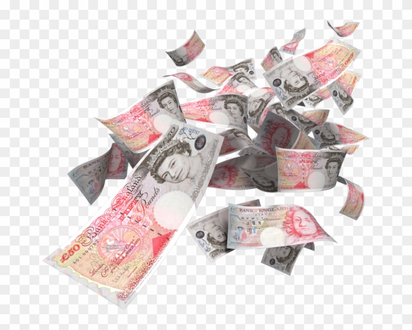 Money Png Uk - Uk Money Falling Png Clipart #1220864