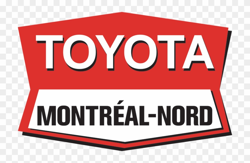 Toyota Montréal Nord - Sign Clipart #1221243