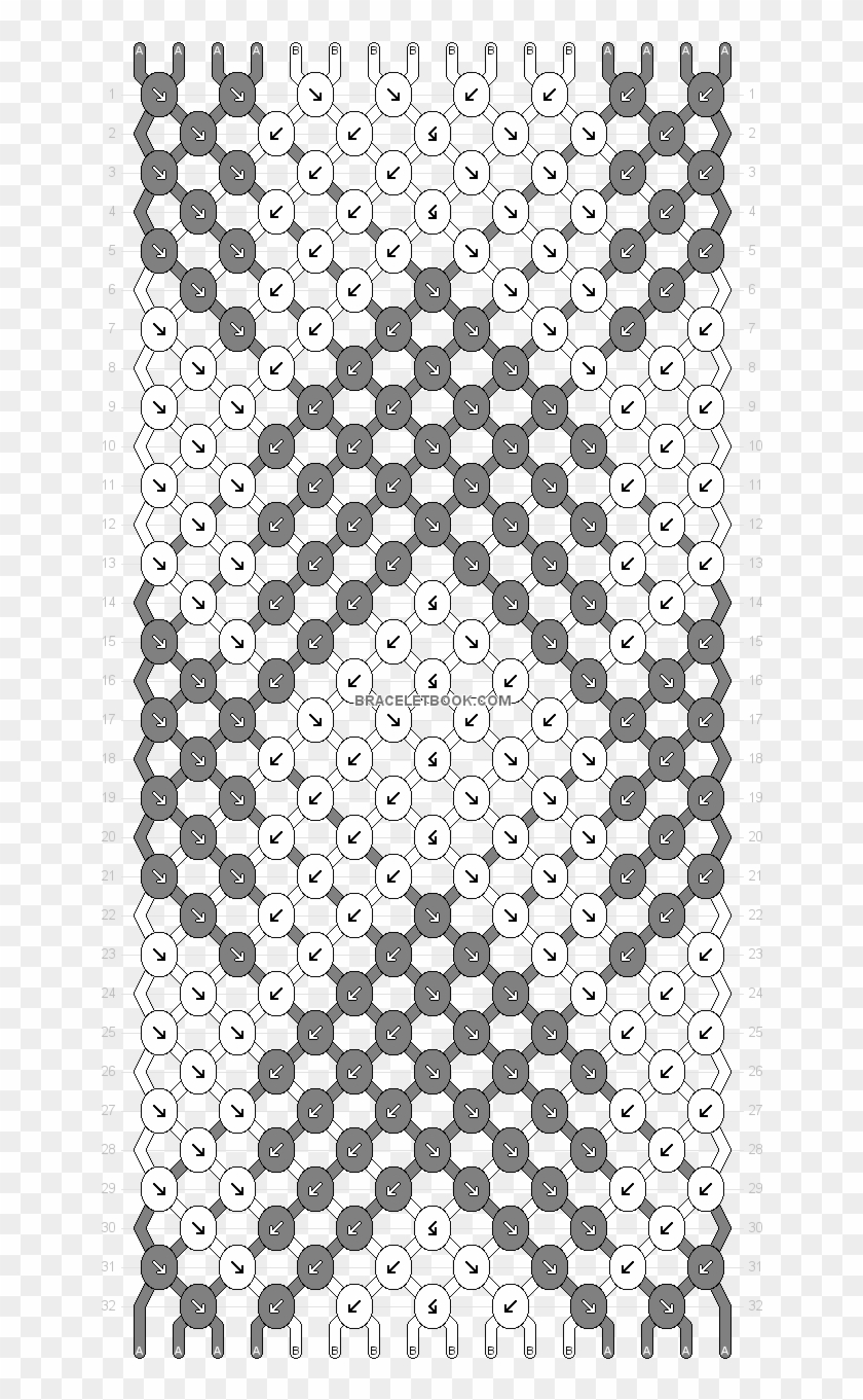 Normal Pattern - Friendship Bracelet Patterns 3 Colors 6 Strings Clipart