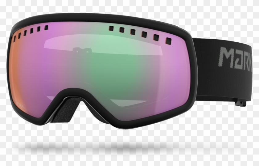 16 - 9 Black - Marker 4 - 3 Ski & Snowboard Goggles Clipart