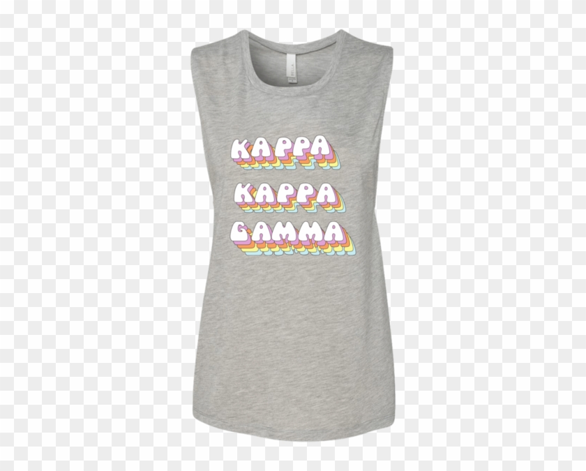 Kappa Kappa Gamma Groovy - Active Tank Clipart #1221674