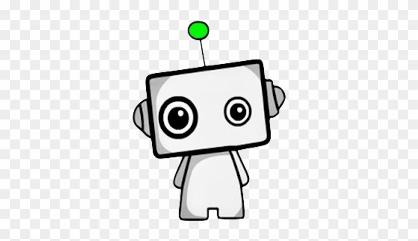 Mini-robot - Cartoon Clipart #1221795