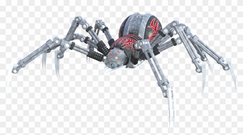 Machining Robot Png Background Image - Robotic Spider Clipart #1221886