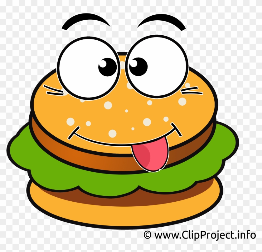 Clip Art Library Library And Hamburger Free Download - Hamburger With Face Clipart Png Transparent Png #1222198
