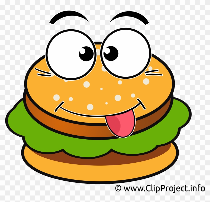 Clip Art Library Library And Hamburger Free Download - Hamburger With Face Clipart Png Transparent Png