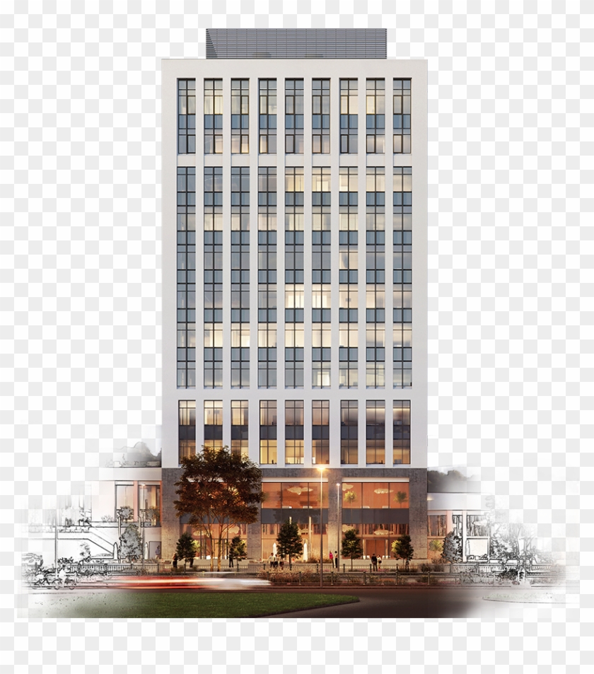 Office Building Png - Commercial Building Png Clipart #1222249