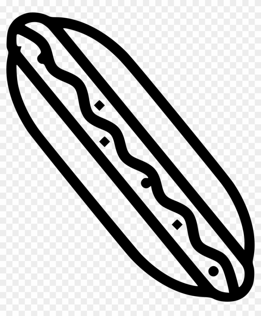 Burger Sandwich Bread Junk Food Hot Dog Comments - Hot Dog Clipart #1222286