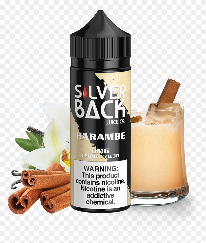 Silverback Juice - Harambe - 120ml - Silverback E Juice Flavors Clipart