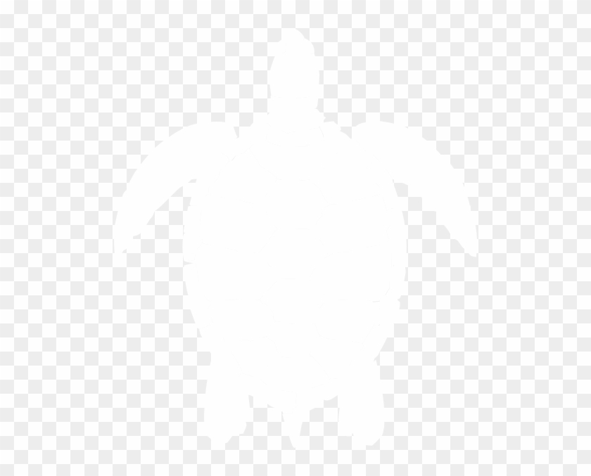 Sea Turtle Clipart Pond Turtle - Black And White Sea Turtle Clipart - Png Download