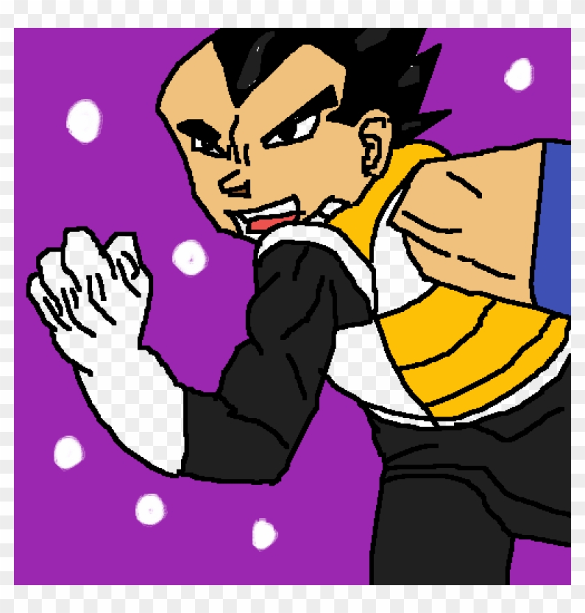 Vegeta - Cartoon Clipart