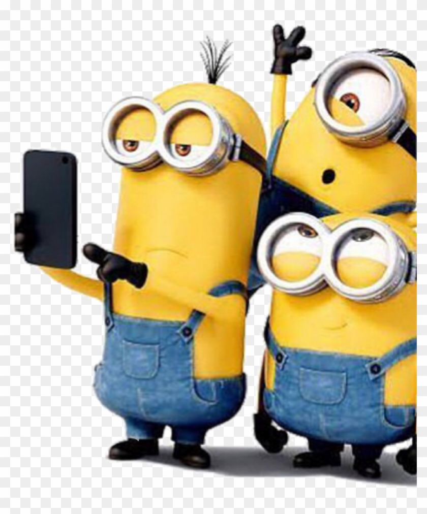 Minion Sticker - Minions Selfie Clipart #1223128