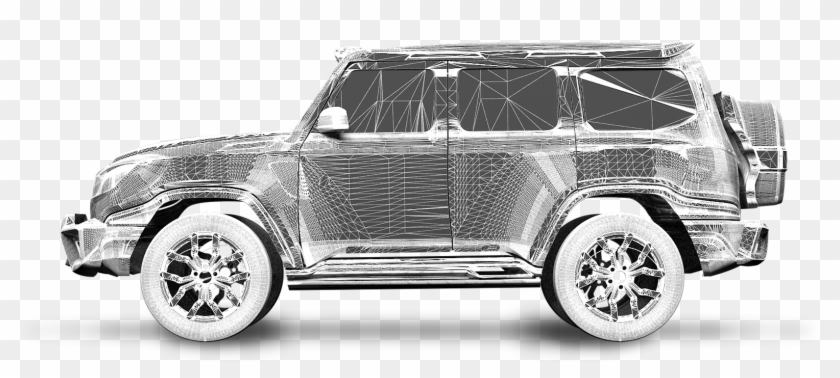 X-raid Render Side - Hummer H2 Clipart #1223170