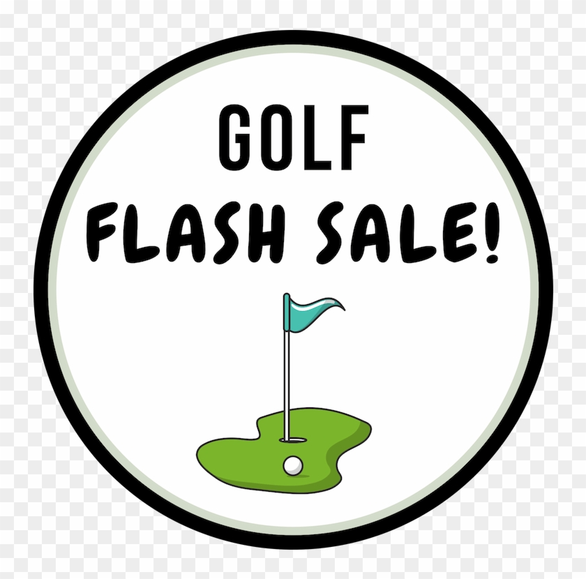 Golf Flash Sale - Circle Clipart