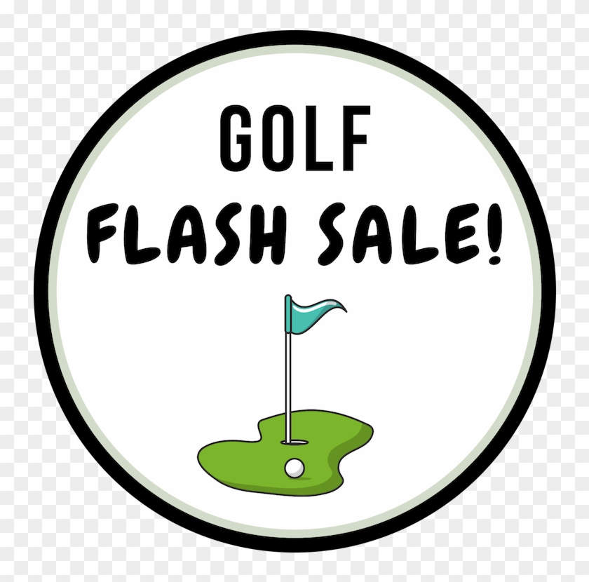 Golf Flash Sale - Circle Clipart #1223344