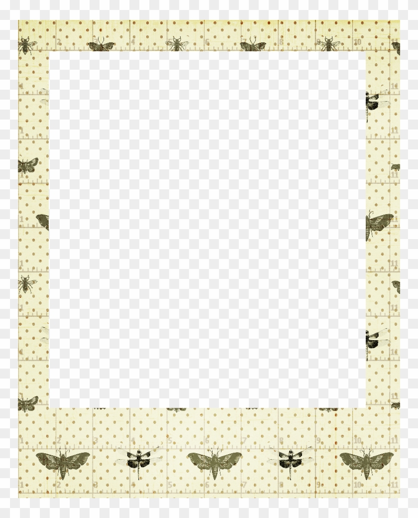 768 X 960 8 - Frame Polaroid Png Photoshop Clipart