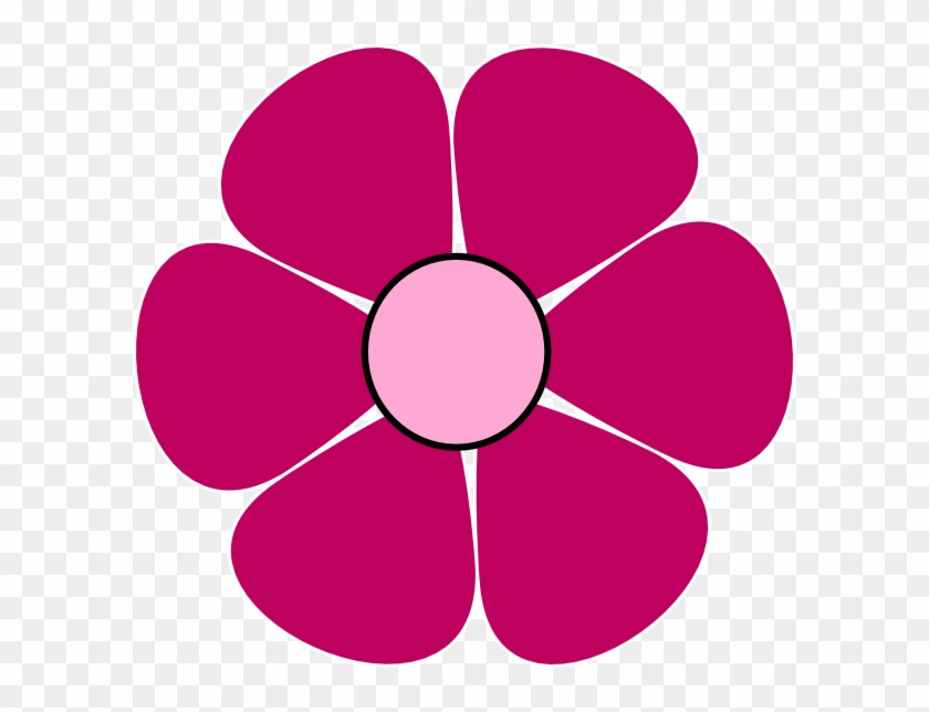 Nadia Clip Art - Purple Flower Clipart - Png Download