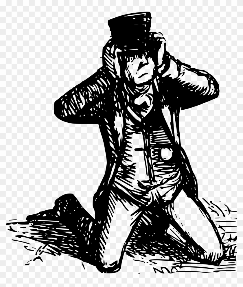 This Free Icons Png Design Of Puzzled Man In A Top Clipart #1224509