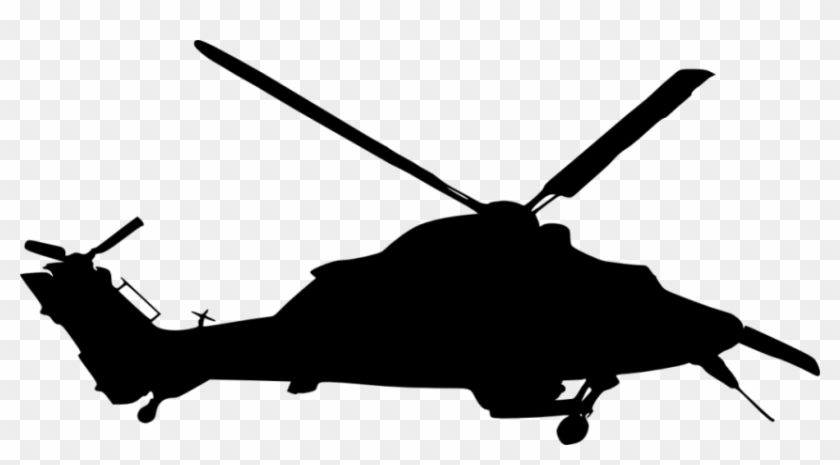 Free Png Helicopter Side View Silhouette Png Images - La Ferté-alais Clipart