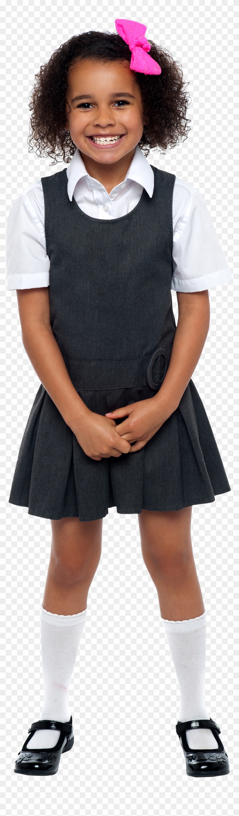 Cute Girl - School Child Clipart #1224860