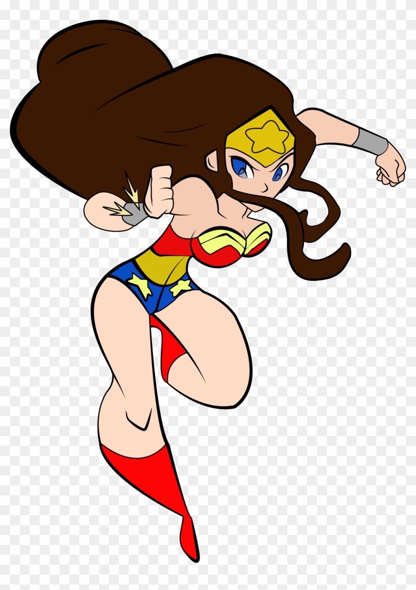 Wonder Woman By Lemongue Wonder Woman By Lemongue - Wonder Woman Vector Png Clipart #1224987